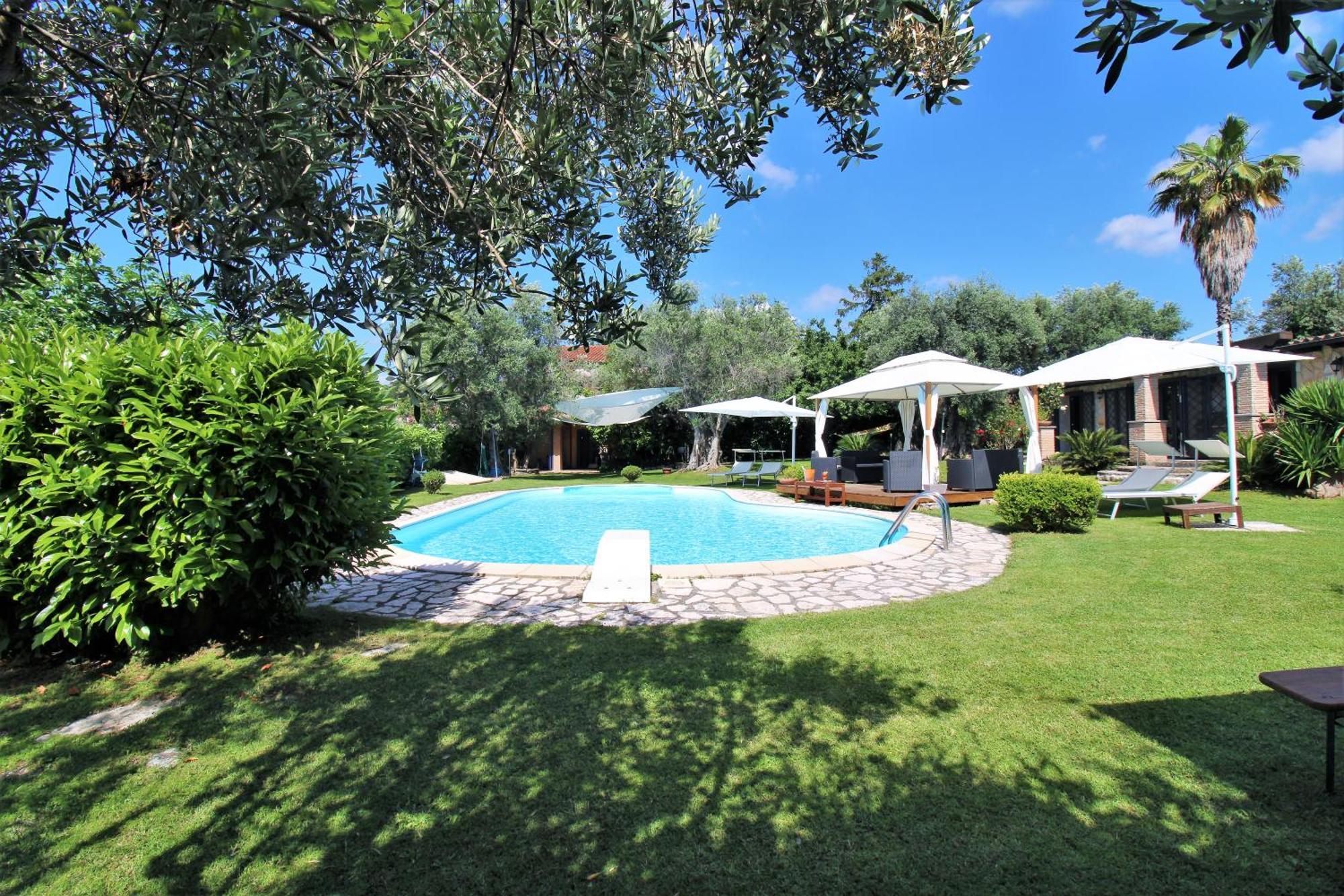 Villa Di Lago Albano - Castel Gandolfo Albano Laziale Exteriér fotografie